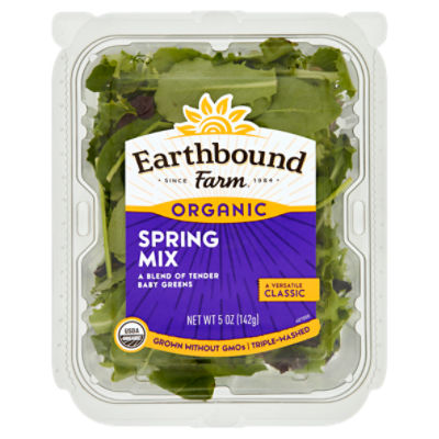 Earthbound Farm Organic Spring Mix, 5 oz, 5 Ounce