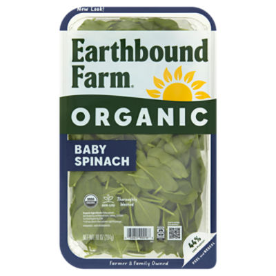 Earthbound Farm Organic Baby Spinach, 10 oz