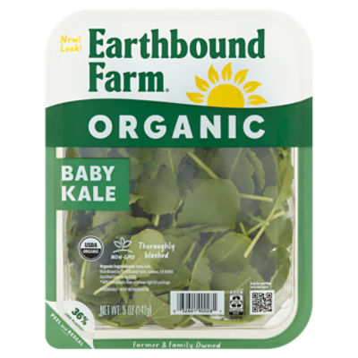 Earthbound Farm Organic Baby Kale, 5 oz, 5 Ounce