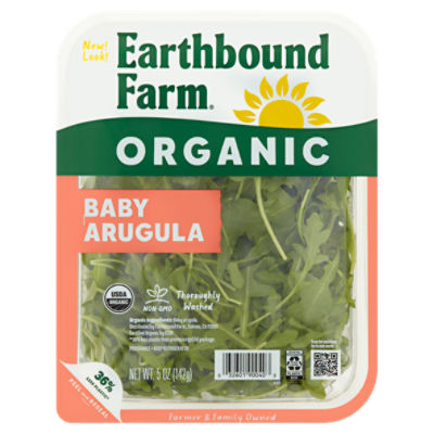 Earthbound Farm Organic Baby Arugula, 5 oz, 5 Ounce