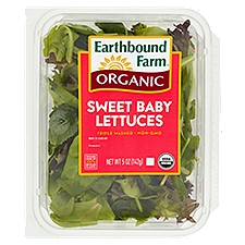 Earthbound Farm Organic Sweet Baby Lettuces, 5 oz