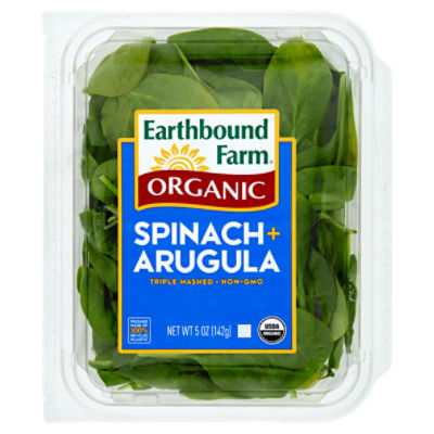 Earthbound Farm Organic Spinach + Arugula, 5 oz