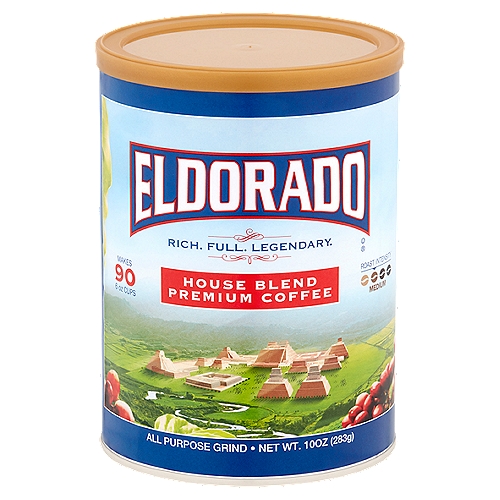 Eldorado All Purpose Grind House Blend Premium Coffee, 10 oz