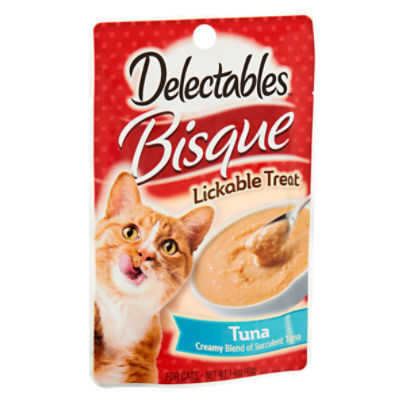 Delectables Bisque Tuna Lickable Treat for Cats 1.4 oz Fairway