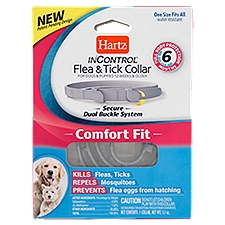 Hartz In Control Comfort Fit, Flea & Tick Collar, 1.1 Ounce