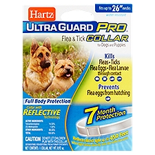 Hartz Ultra Guard Pro Flea & Tick, Collar for Dogs and Puppies, 0.9 Ounce