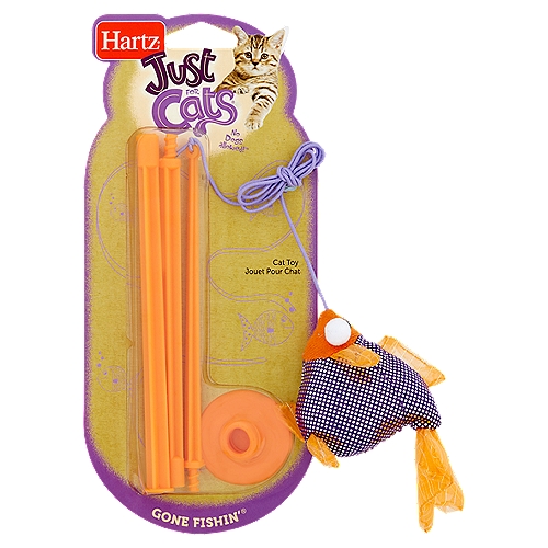 Hartz Just for Cats Gone Fishin' Cat Toy