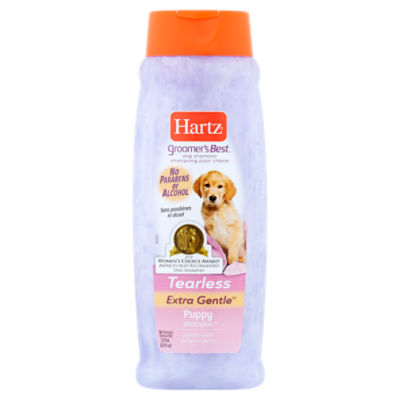 Hartz Groomer's Best Extra Gentle Tearless Jasmine Scent Puppy Shampoo, 18 fl oz, 18 Fluid ounce