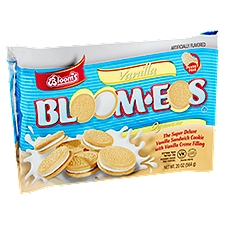 Bloom's Kosher Products Vanilla Blomes The Super Deluxe Vanilla Sandwich Cookie, 20 oz