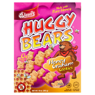 Bloom's Huggy Bears Honey Graham Cookies, 10 oz
