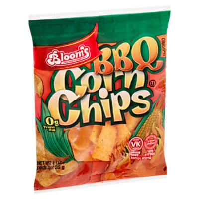 Bloom's Kosher Products BBQ Flavored Corn Chips, 1 oz