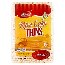 Bloom's Thins Plain Rice Cake, 4.6 oz