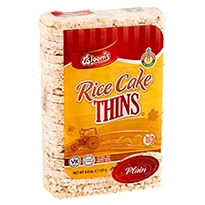 Bloom's Thins Plain Rice Cake, 4.6 oz