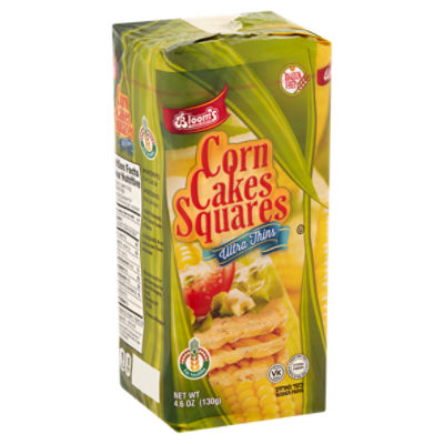 Bloom's Ultra Thins Corn Cakes Squares, 4.6 oz