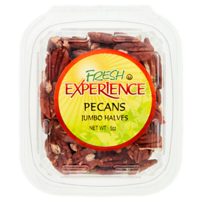 Fresh Experience Jumbo Halves Pecans, 6 oz ShopRite