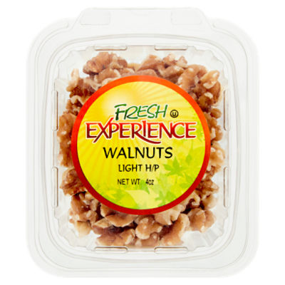 Fresh Experience Light H/P Walnuts, 4 oz
