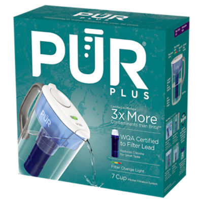 PUR Plus 7 Cup Pitcher Filtration System