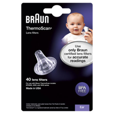 Braun ThermoScan Ear Lens Filters, 40 count