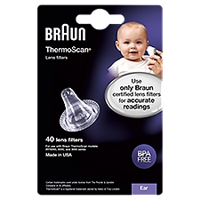 Braun ThermoScan Lens Filters, Ear, 40 Each