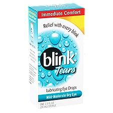 Blink Tears Lubricating Eye Drops For Mild Moderate Dry Eye, 1 Fluid ounce
