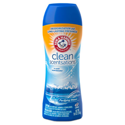 Arm & Hammer Clean Scentsations Purifying Waters In-Wash Scent Booster, 18 oz, 510 Gram
