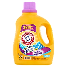 Arm & Hammer Oxi Clean Fresh Burst with Odor Blasters Detergent, 77 count, 100.5 fl oz