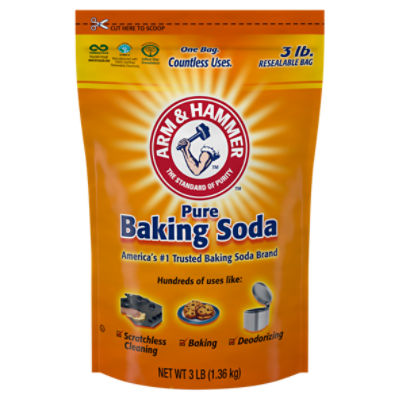 Arm & Hammer Pure Baking Soda, 3 lb ShopRite