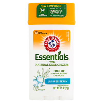 Arm & Hammer Essentials Juniper Berry Deodorant, 2.5 oz The Fresh Grocer