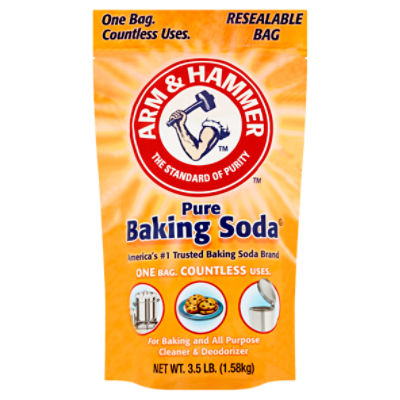 Arm & Hammer Pure Baking Soda, 3.5 lb