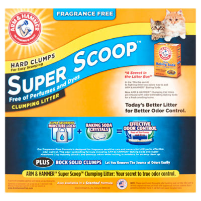 Arm & hammer clearance super scoop cat litter