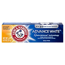 Arm & Hammer Advance White Clean Mint, Toothpaste, 0.9 Ounce