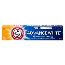 Arm & Hammer Advance White Clean Mint Anticavity Fluoride Toothpaste, 6.0 oz, 6 Ounce