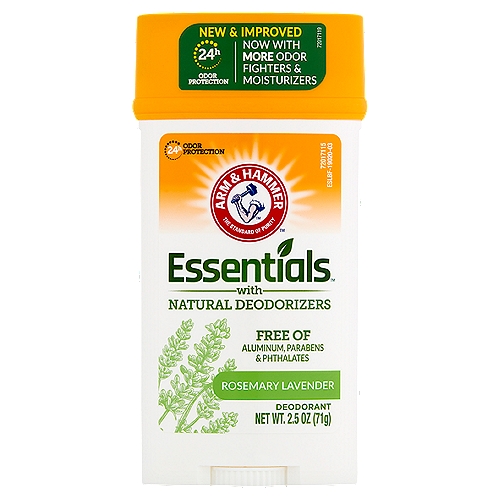Contains Arm & Hammer™ Baking Soda and natural plant extracts to absorb and fight odor.