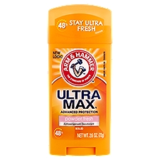 Arm & Hammer Ultra Max Antiperspirant & Deodorant Powder Fresh, 2.6 Ounce