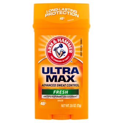 Arm & Hammer Ultra Мах Fresh Solid Antiperspirant Deodorant, 2.6 oz, 2.8 Ounce
