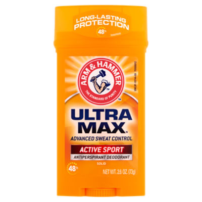 Arm & Hammer Ultra Мах Active Sport Solid Antiperspirant Deodorant, 2.6 oz, 2.8 Ounce