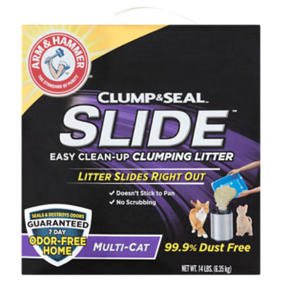 Arm & Hammer Slide Multi-Cat Cat Litter, 14 pound