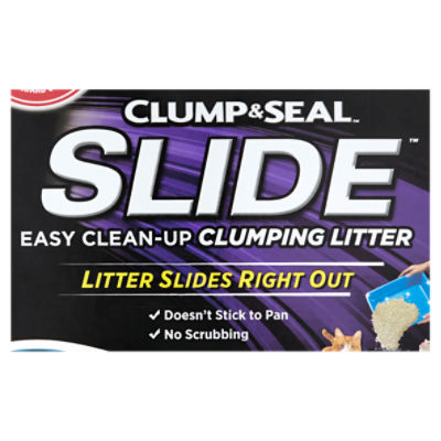 Easy slide shop cat litter