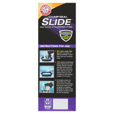 Arm and hammer clump and seal slide sale