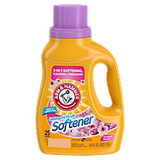 Arm & Hammer Detergent Plus Softener Orchard Bloom, 43.8 Fluid ounce