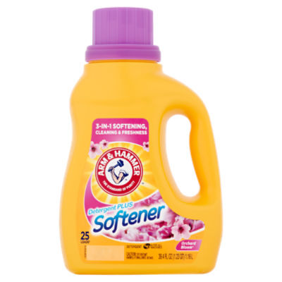 Arm & Hammer Plus Softener Orchard Bloom Detergent, 25 loads, 39.4 fl oz