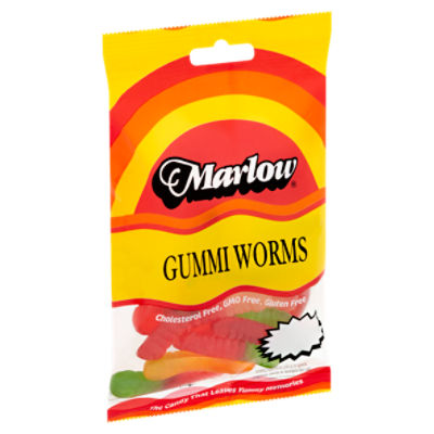 Marlow Gummi Worms, 3 oz