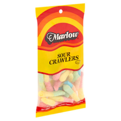 Marlow Sour Crawlers Candy, 6 oz