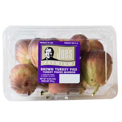Fresh Brown Turkey Figs, 1 lb