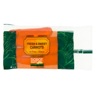 Dorot Farm Fresh & Sweet Carrots, 16 oz, 1 Pound