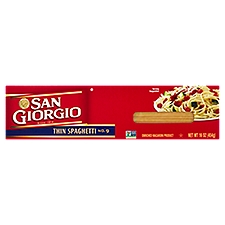 San Giorgio Thin Spaghetti No. 9 Pasta, 16 oz, 16 Ounce