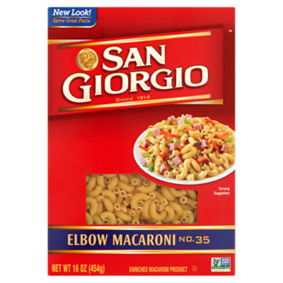 San Elbow Macaroni No. 35 Pasta, 16 oz ShopRite