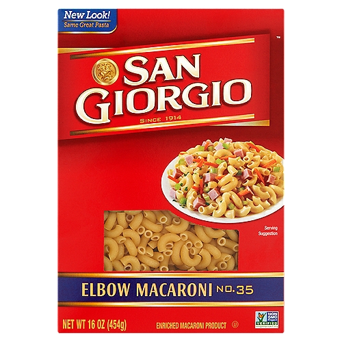 San Giorgio Elbow Macaroni No. 35 Pasta, 16 oz