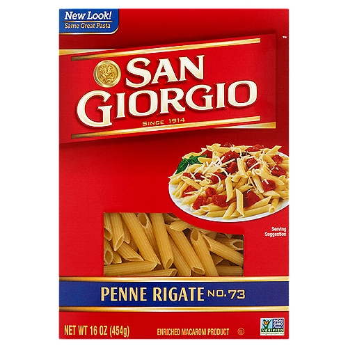 San Giorgio Penne Rigate No. 73 Pasta, 16 oz