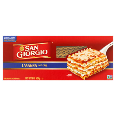 San Giorgio Lasagna No. 79 Pasta, 16 oz - Price Rite